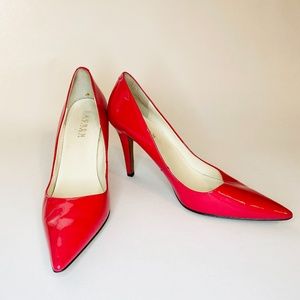 Lauren by Ralph Lauren Hot Pink Heels Size 8